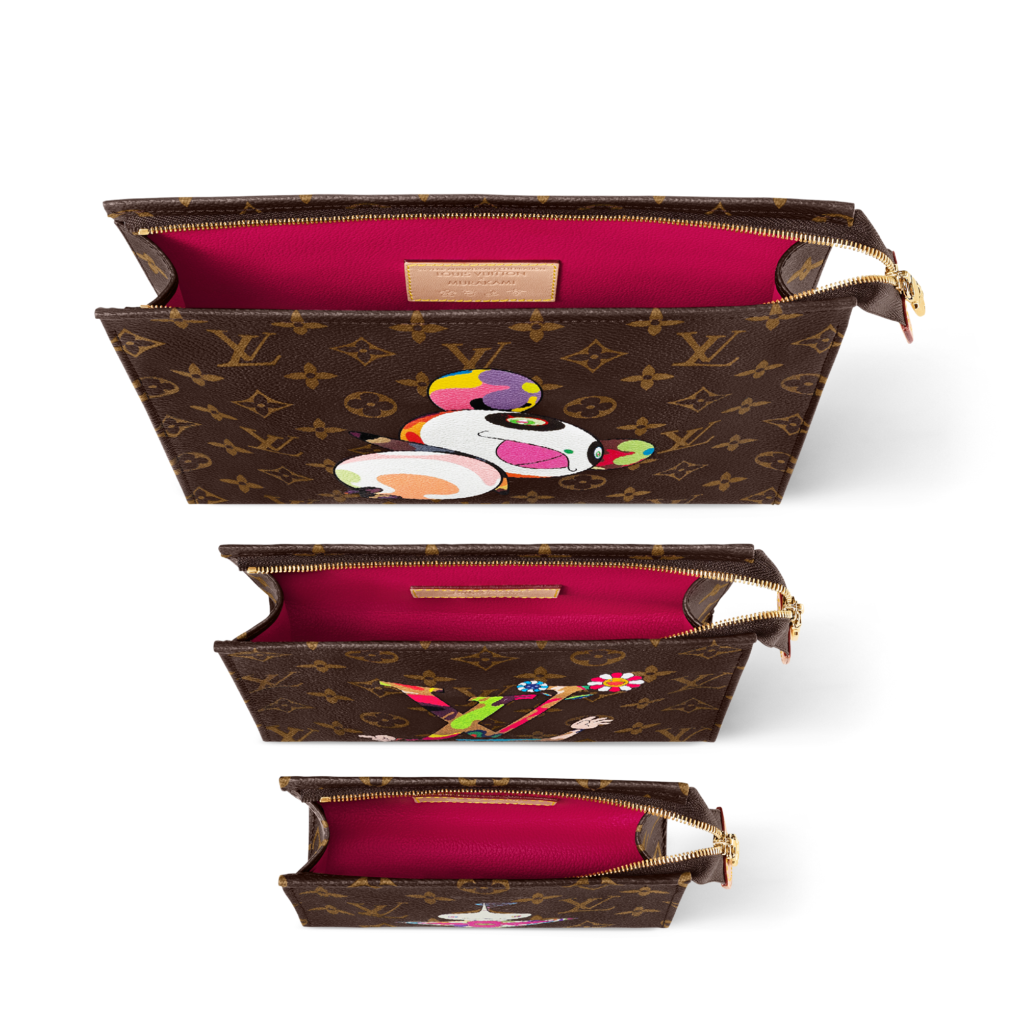 LV x TM Trio Toiletry Pouch Other Monogram Canvas - Luxury Travel